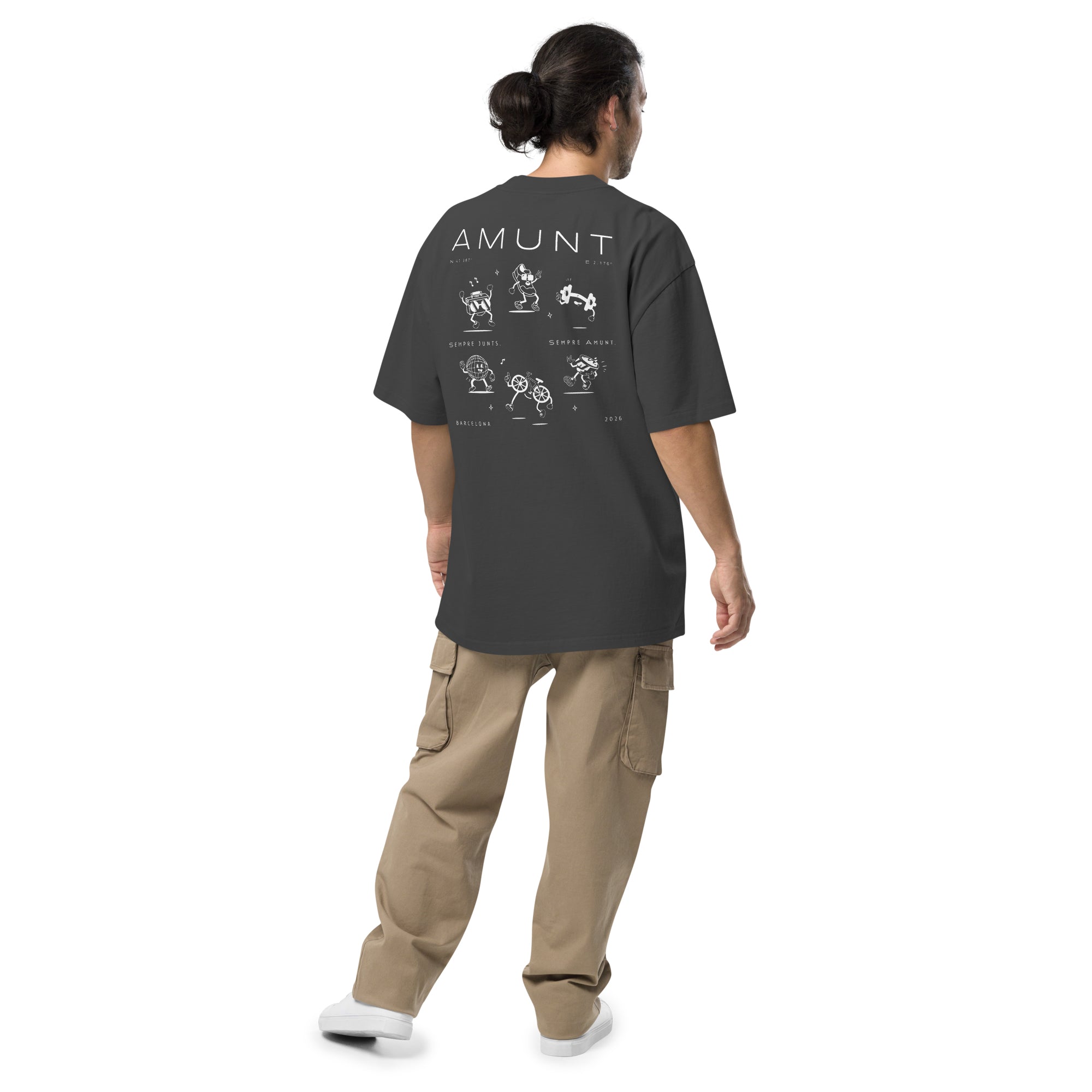 AMUNT MEN'S OVERSIZED TEE