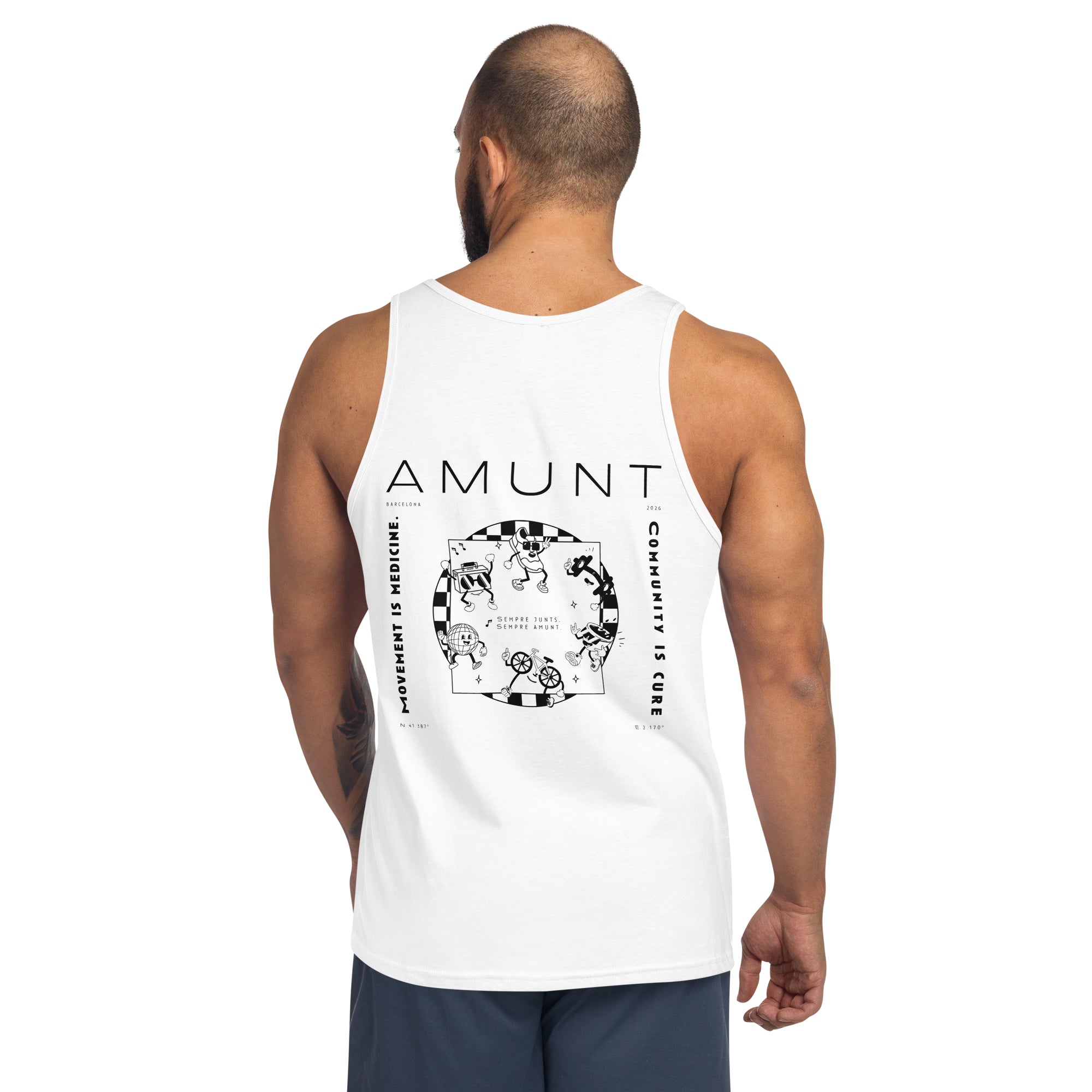 AMUNT UNISEX REGULAR TANK TOP