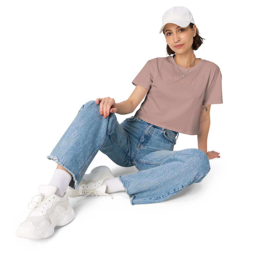 AMUNT WOMEN'S ICON CROP TOP
