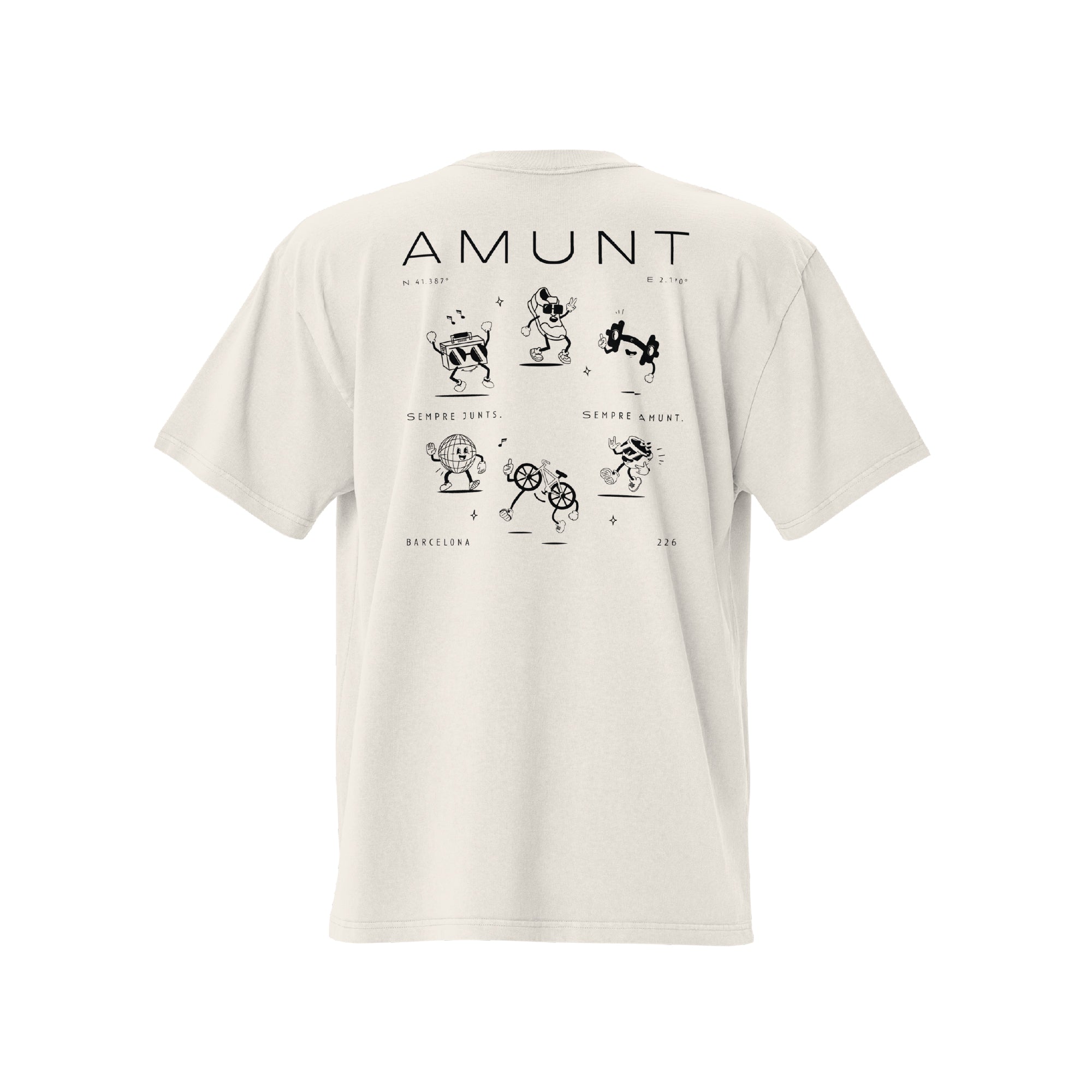 AMUNT MEN'S OVERSIZED TEE