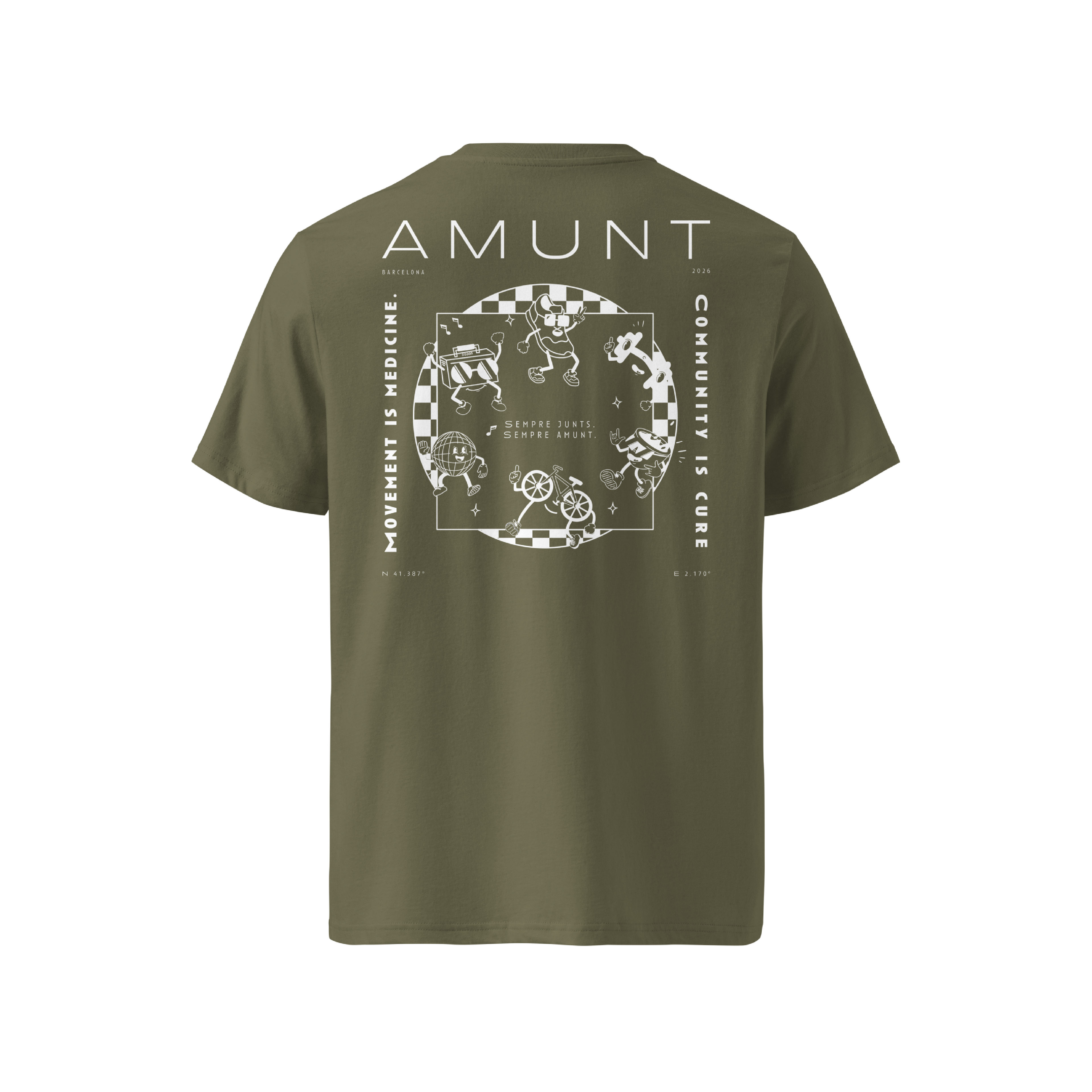 AMUNT UNISEX REGULAR FIT TEE