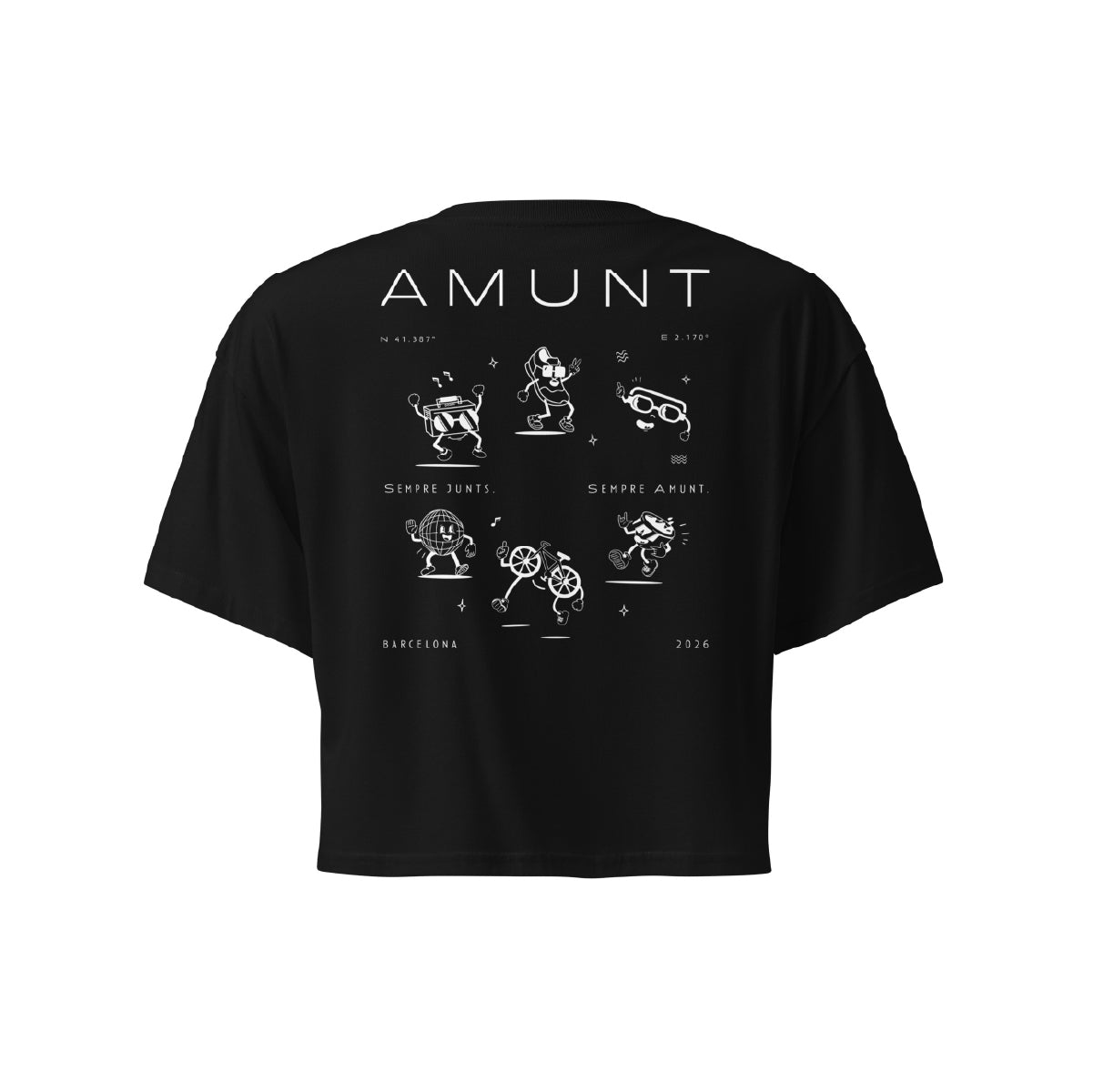 AMUNT WOMEN'S ICON CROP TOP