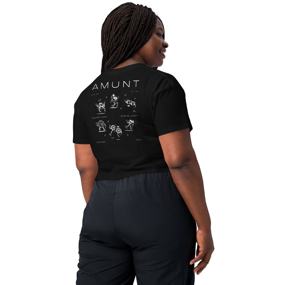 AMUNT WOMEN'S ICON CROP TOP