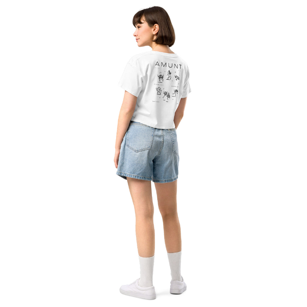 AMUNT WOMEN'S ICON CROP TOP