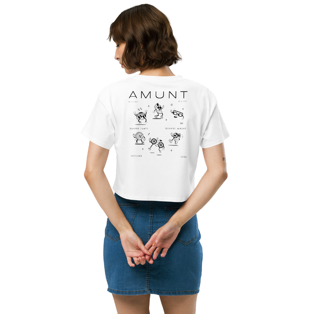 AMUNT WOMEN'S ICON CROP TOP