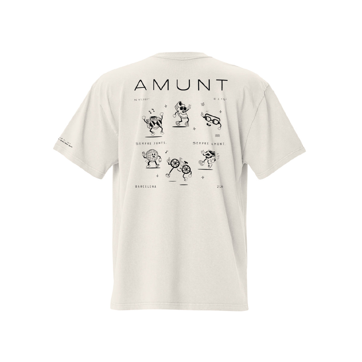 AMUNT MEN'S OVERSIZED TEE