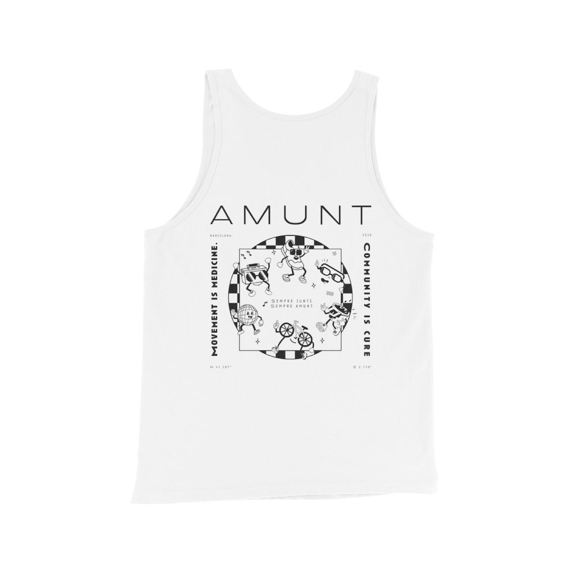 AMUNT UNISEX REGULAR TANK TOP
