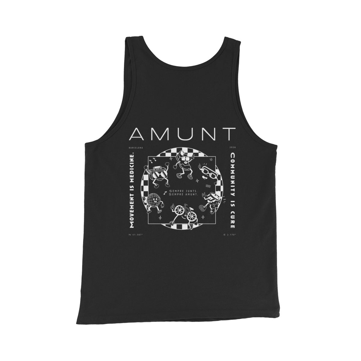 AMUNT UNISEX REGULAR TANK TOP