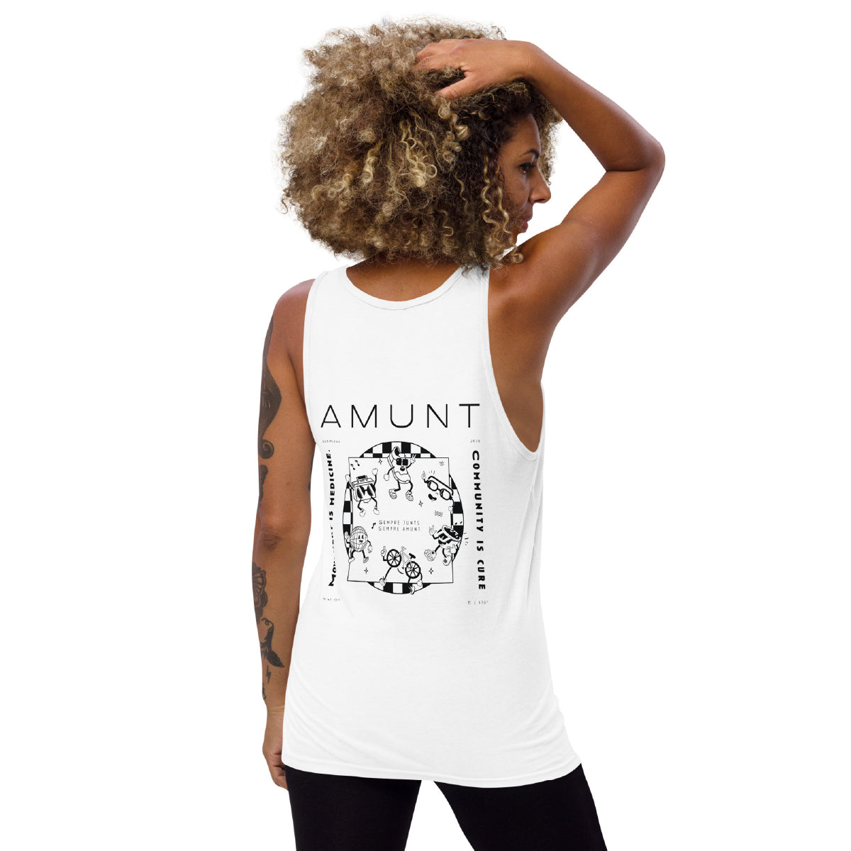 AMUNT UNISEX REGULAR TANK TOP