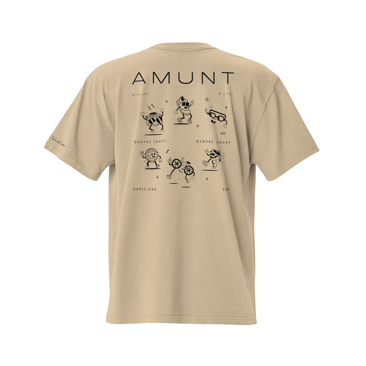AMUNT MEN'S OVERSIZED TEE