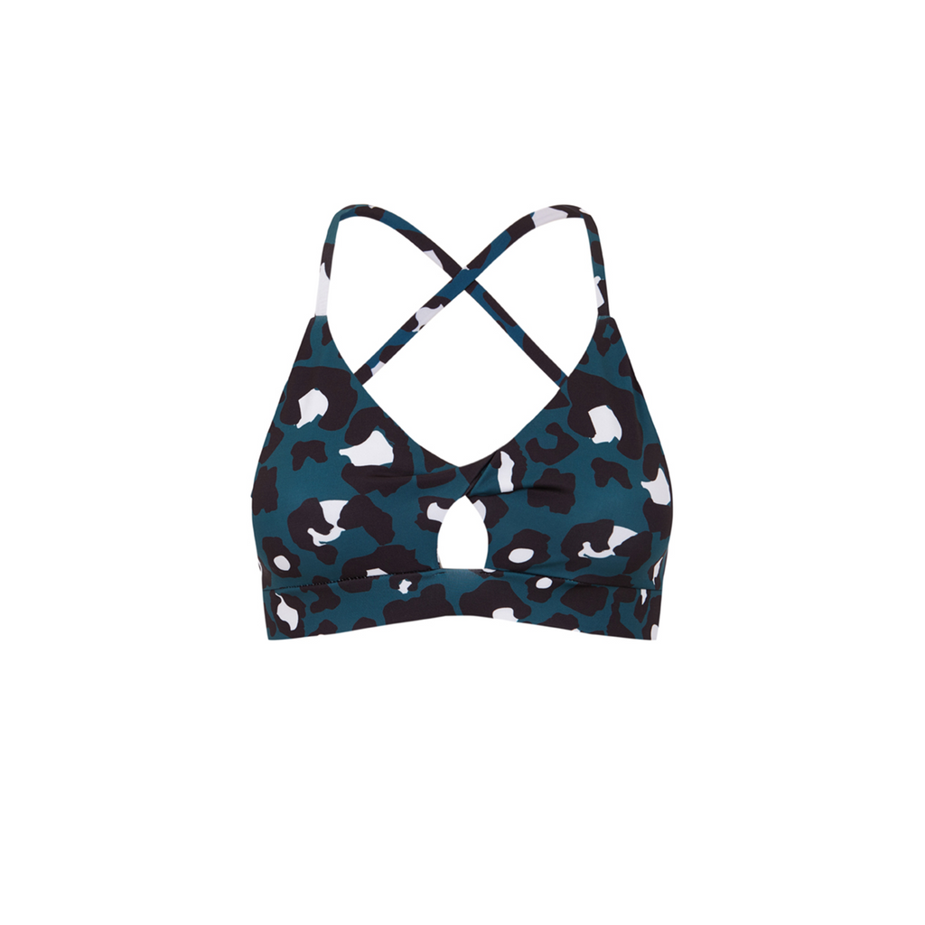 SOSTENIDOR ESPORTIU MERCURY AMB ESTAMPAT DE LLEOPARD VERD