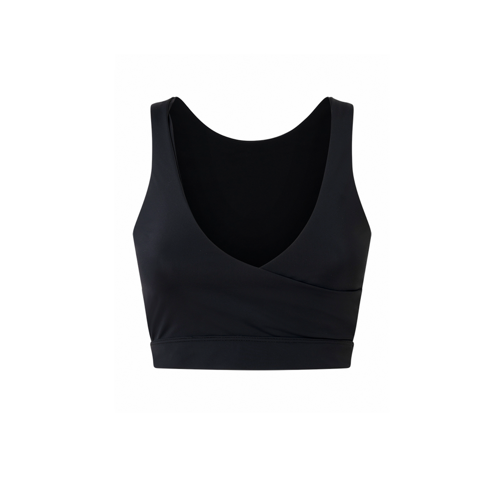 TOP CURT REVERSIBLE MINERVA ENCOLOR NEGRE AMB ECONYL®