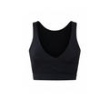 TOP CURT REVERSIBLE MINERVA ENCOLOR NEGRE AMB ECONYL®