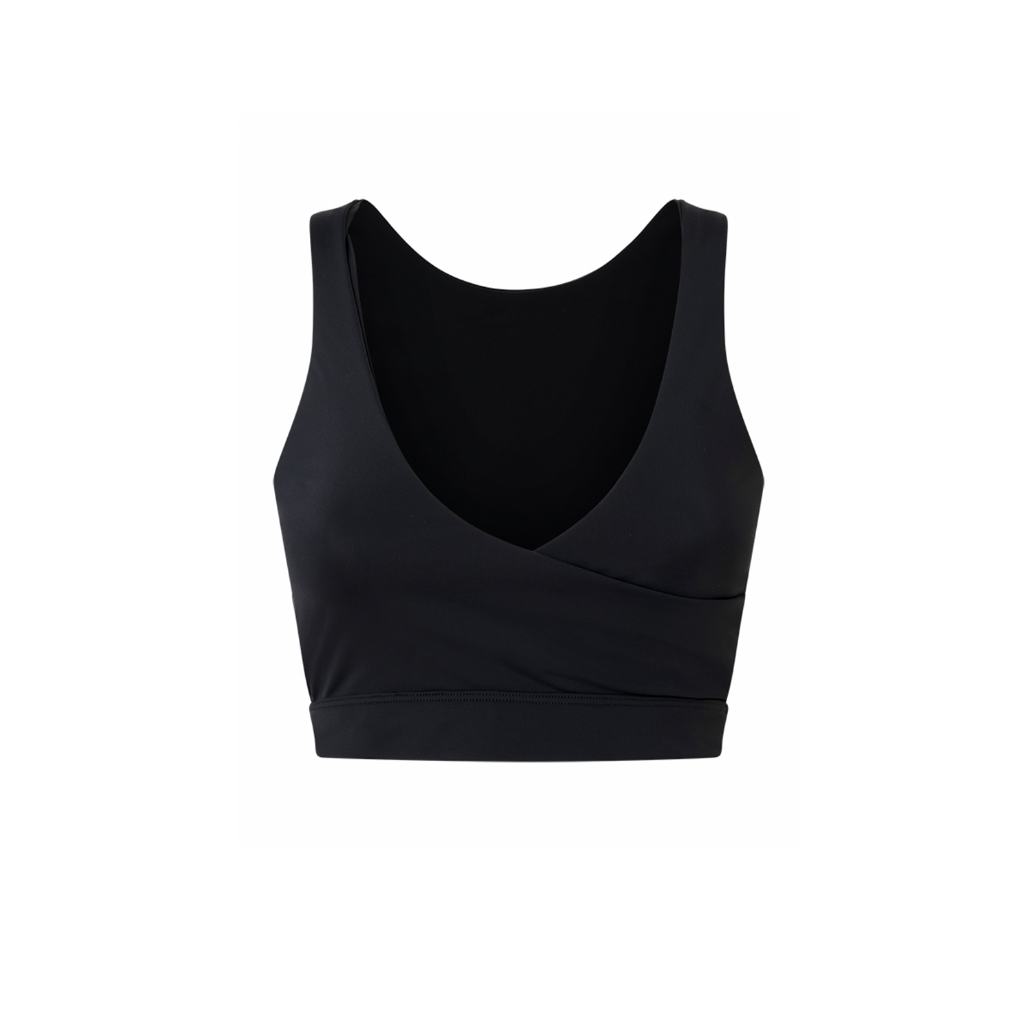 TOP CURT REVERSIBLE MINERVA ENCOLOR NEGRE AMB ECONYL®