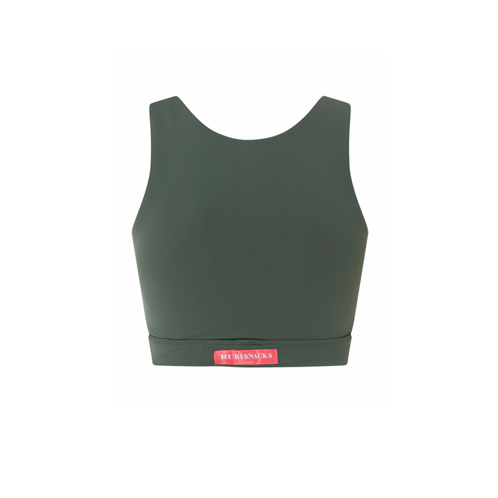 SAMARRETA CURTA MINERVA FITNESS VERD OLIVA D'ECONYL®