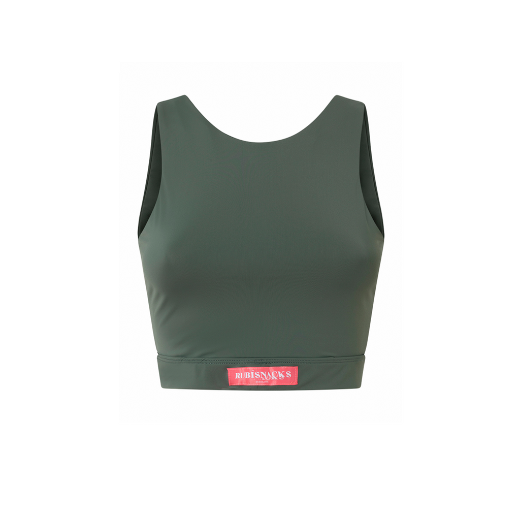 SAMARRETA CURTA MINERVA FITNESS VERD OLIVA D'ECONYL®