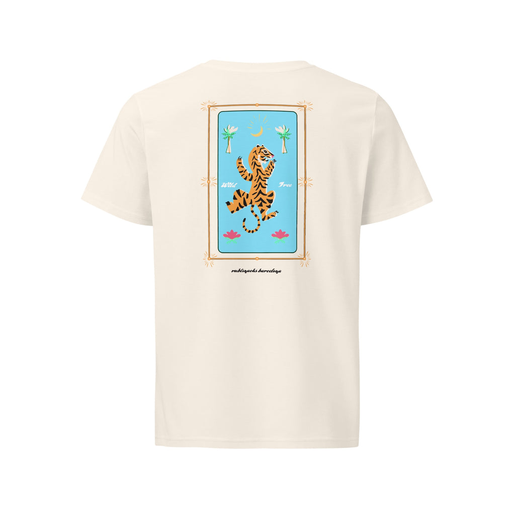 Wild & Free Tiger - Organic Cotton T-Shirt