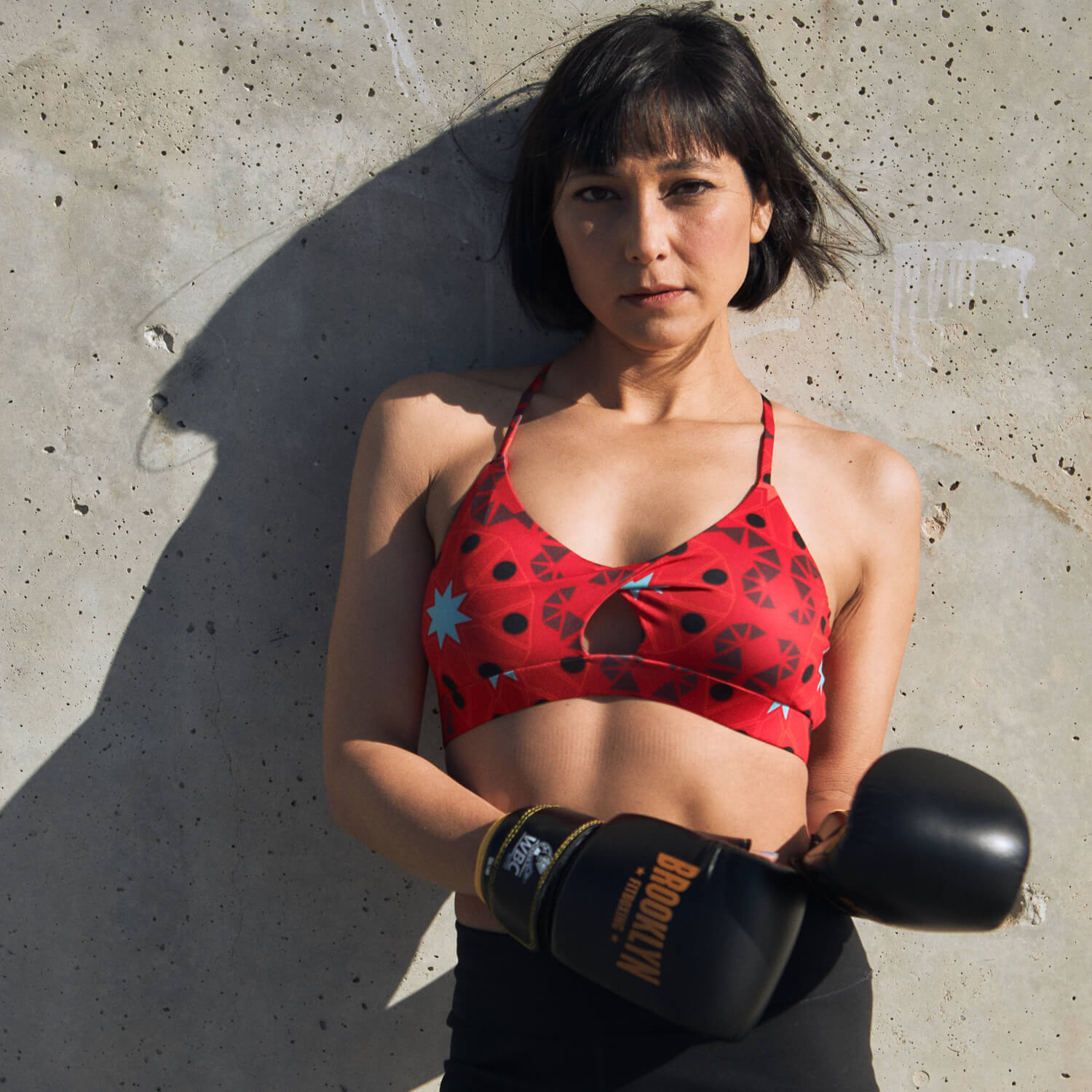 Red Wandering Star Mercury Sporty Bra Top – Rubisnacks Barcelona